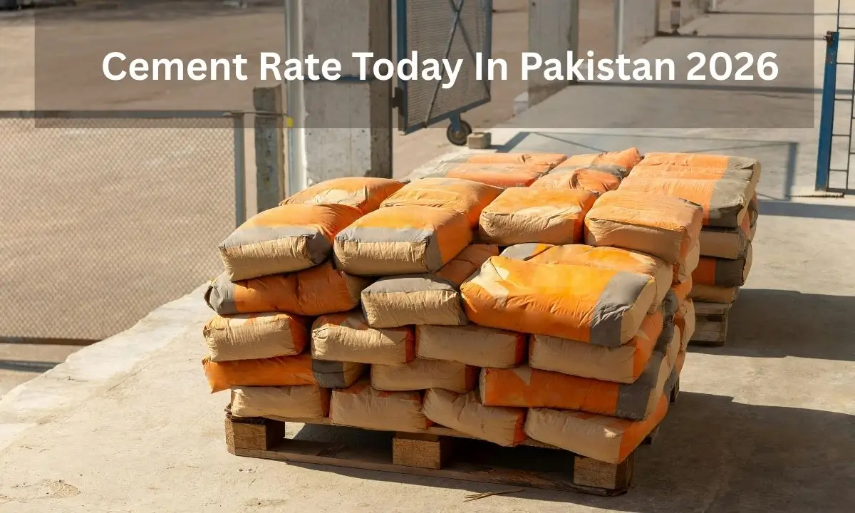 Cement Rate Today In Pakistan 2026